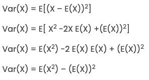 Formula de la varianza