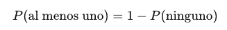Cómo encontrar la probabilidad de eventos